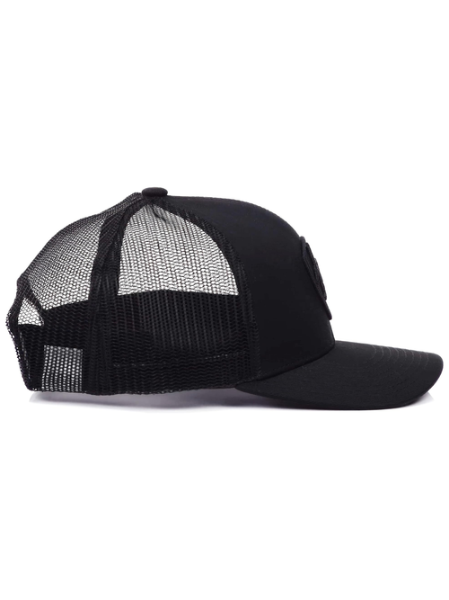 Casquette noire à logo Shield brodé