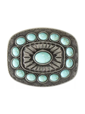 Boucle de ceinture Southwest Turquoise Stones
